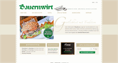 Desktop Screenshot of bauernwirt-graz.at